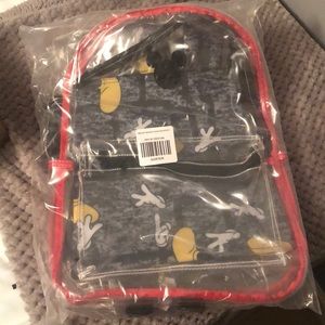 BRAND NEW Clear Disney Hot Topic Backpack